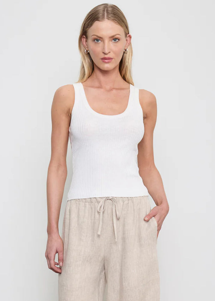Military Rib Crop Tank