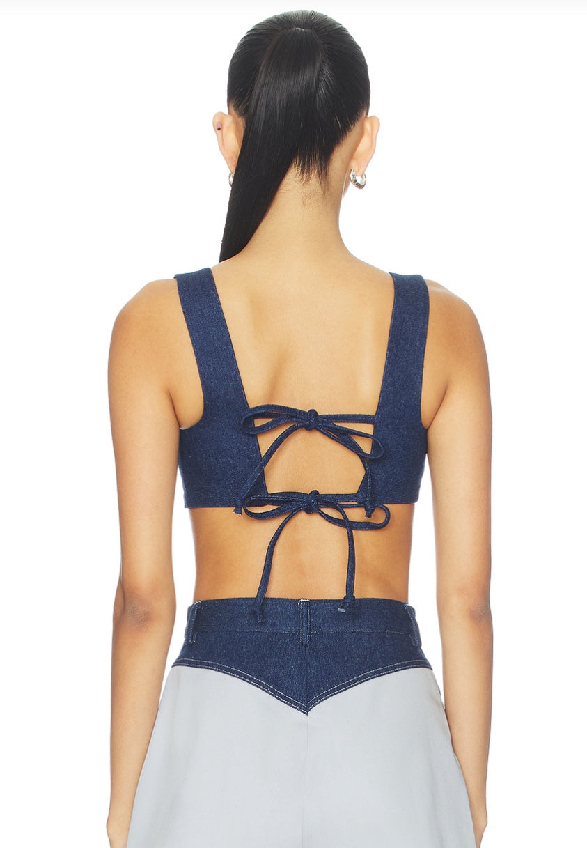 The Back Crop Top