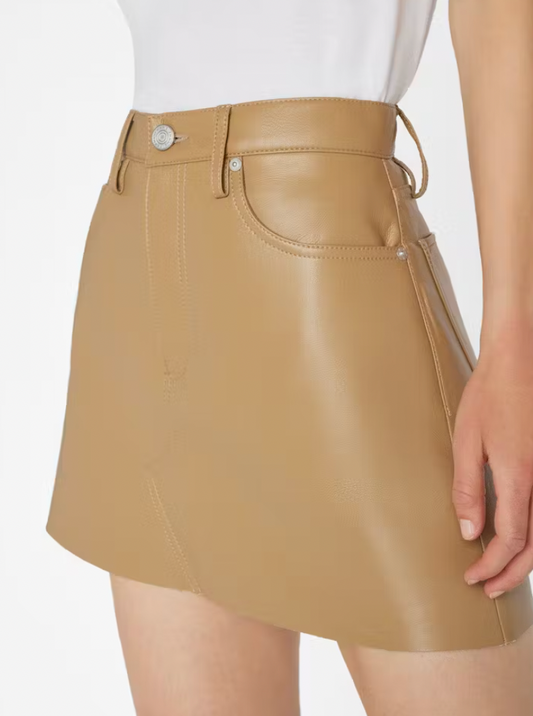 Le High N Tight Leather Skirt
