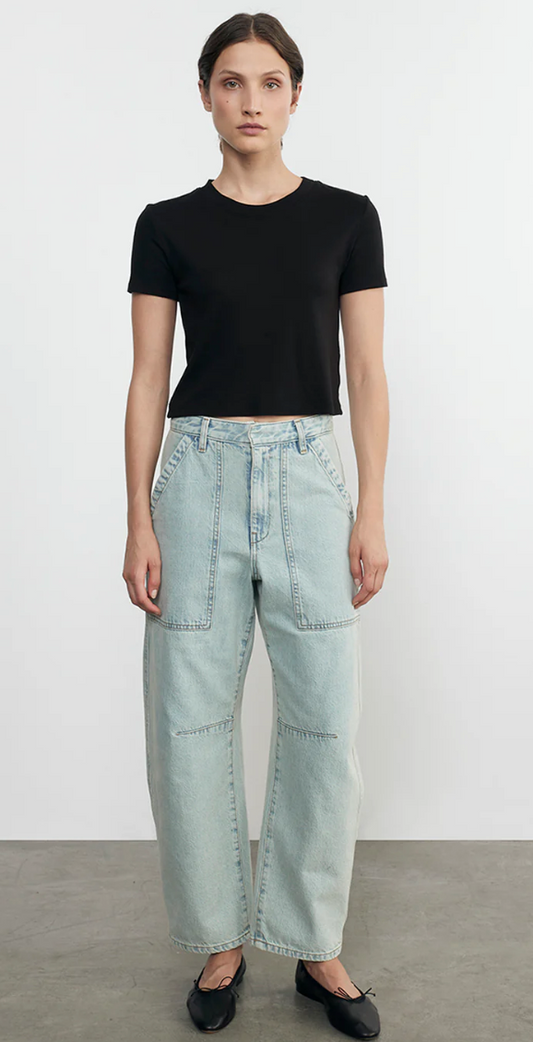 Supima Cotton Cropped Perfect S/S