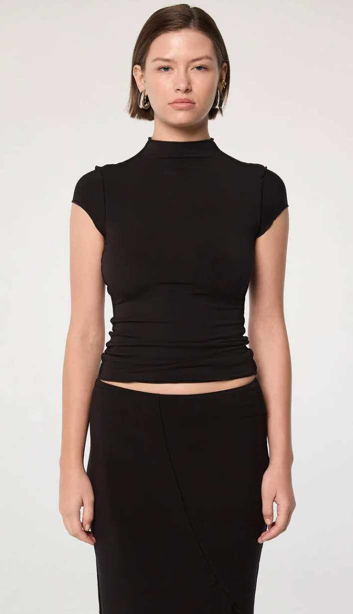 Reese Mock Neck Top