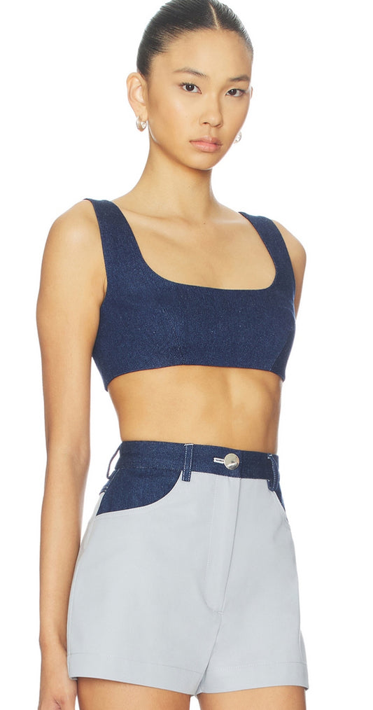 The Back Crop Top