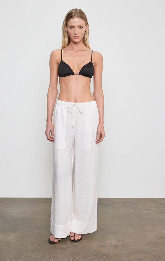 Linen Cropped Summer Pant
