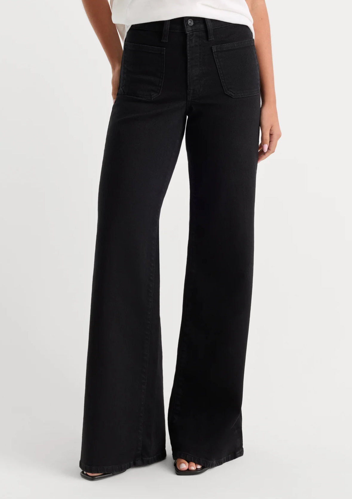Soft tech good waist palazzo