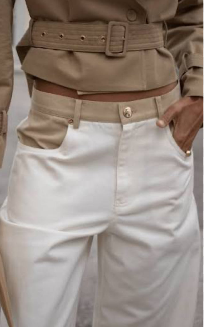 Sami Denim Combo Pants