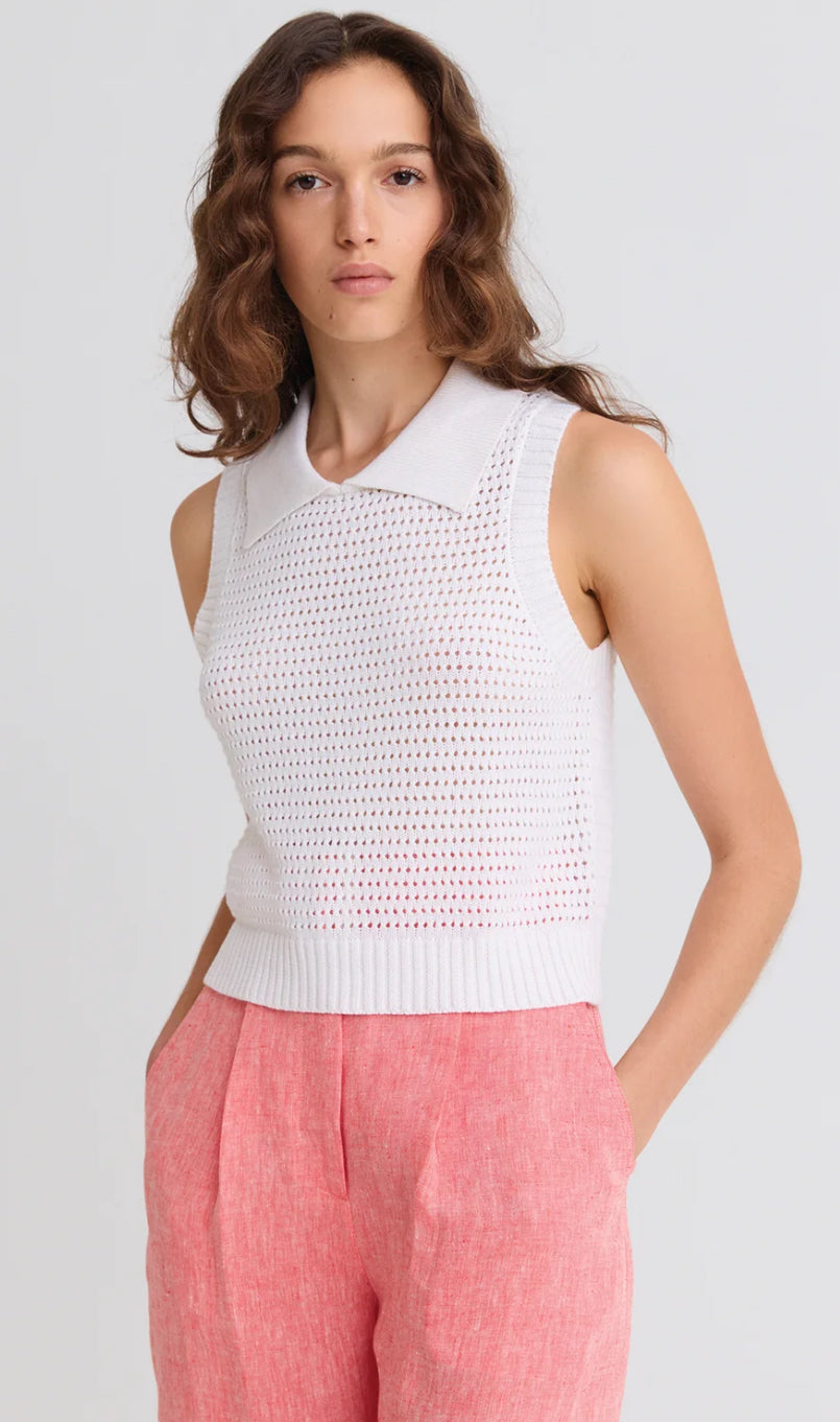 Cable Mesh Collared Tank