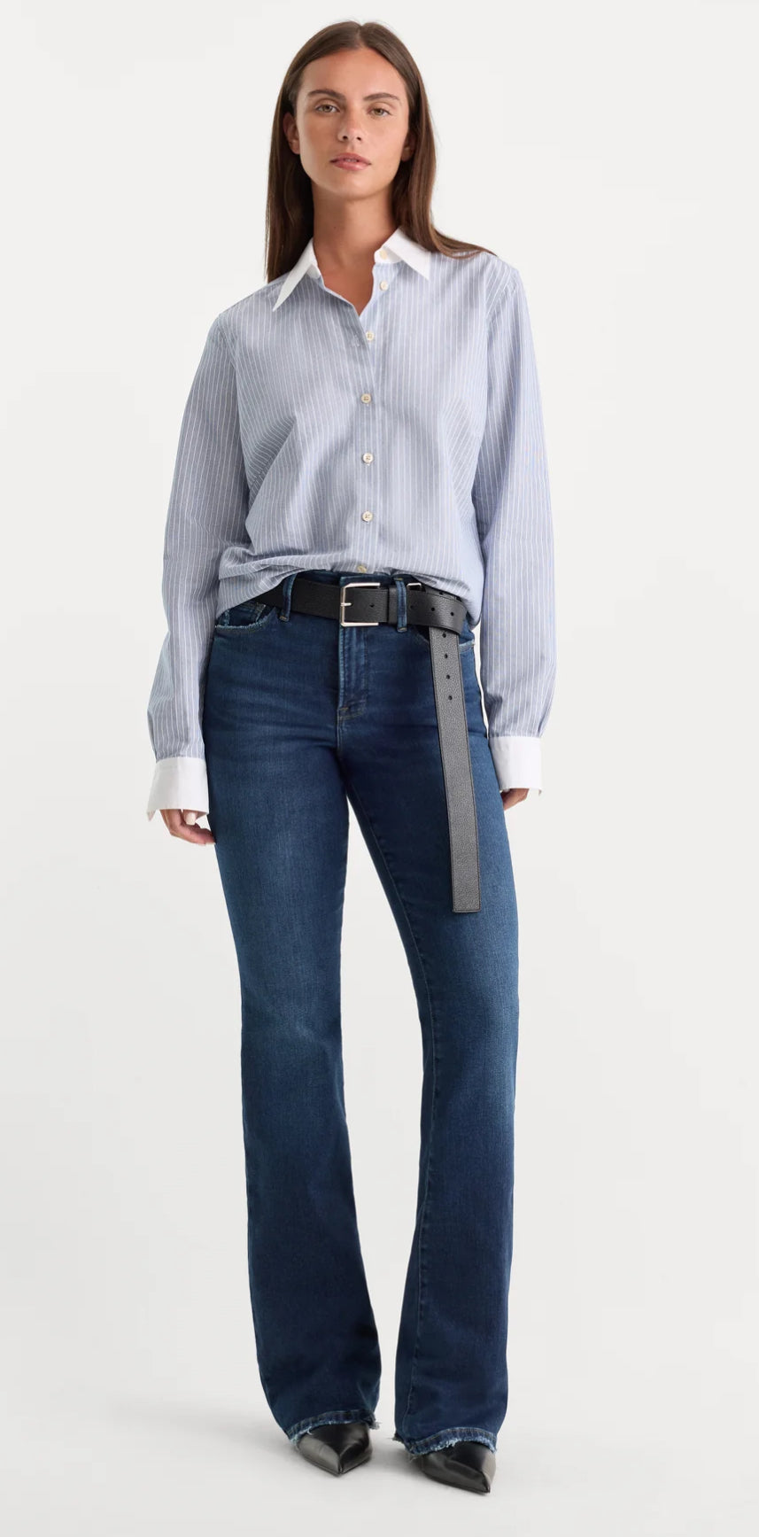 Soft tech good classic bootcut jeans