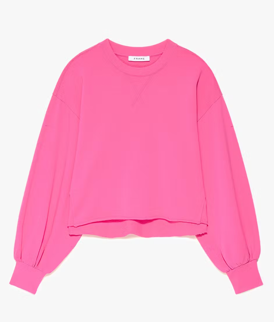 Easy Shirttail Sweatshirt