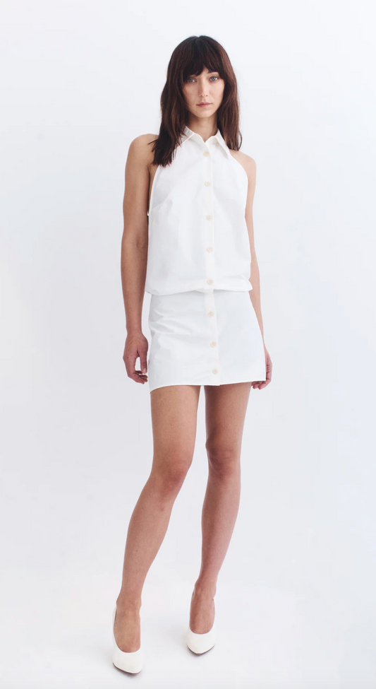 Yasmin Halter Shirt Dress