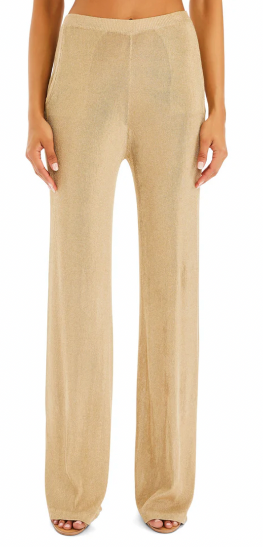 Sheldon Metallic Knit Pant