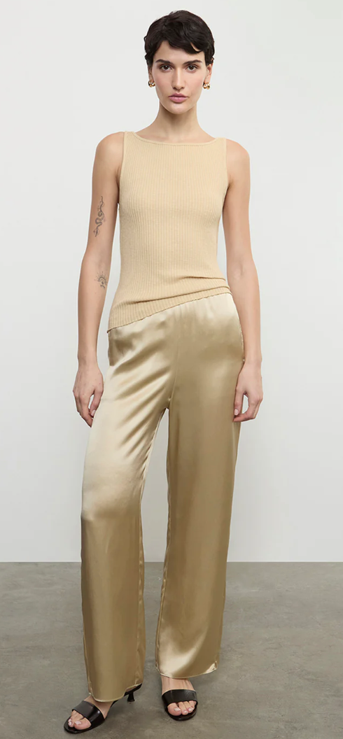 Silk Satin Pantlet