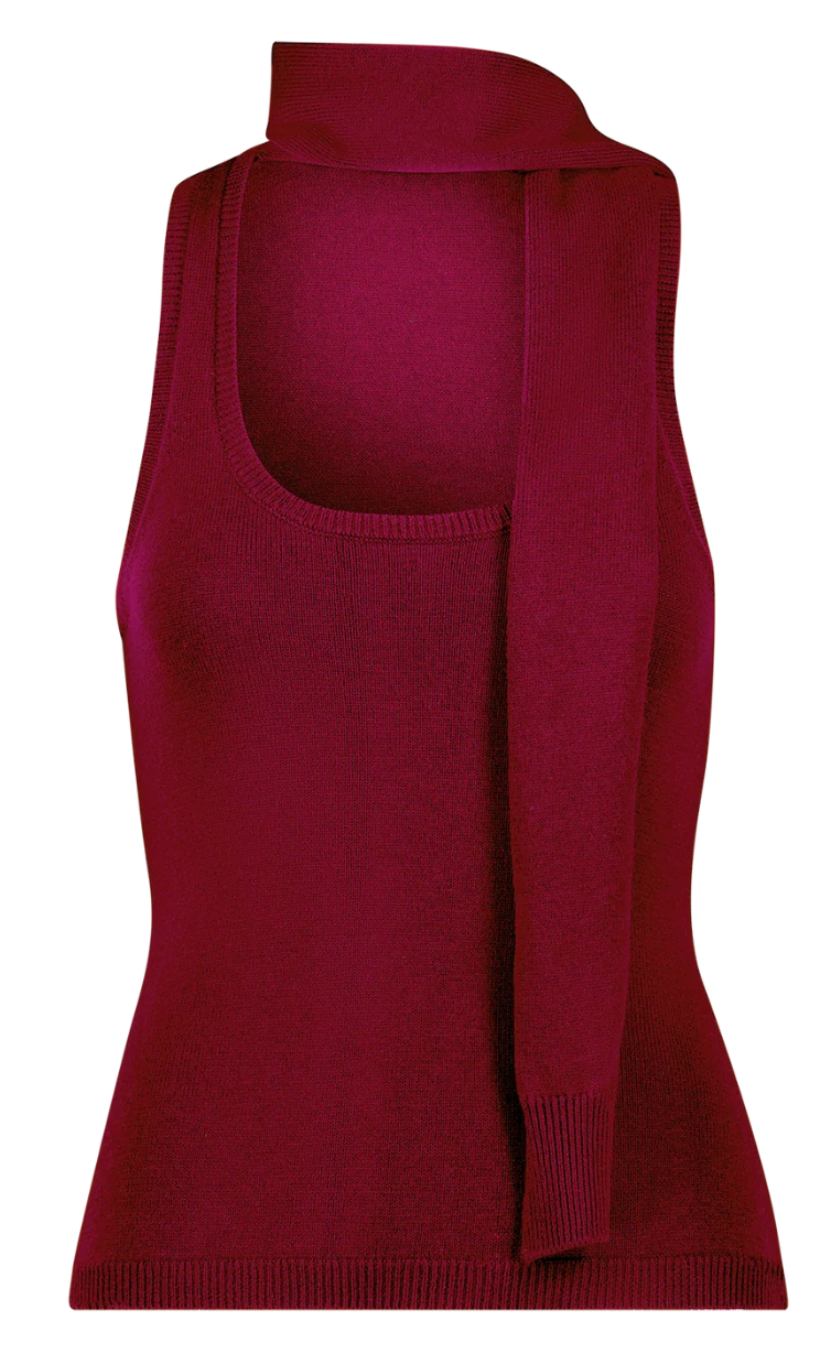 Scarf Tank Top