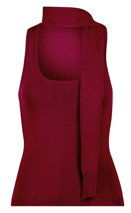 Scarf Tank Top