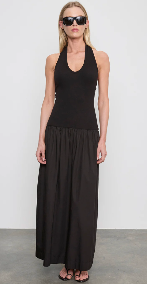 Cotton Halter Dress
